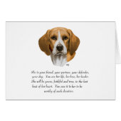 Beagle Keepsake (Front Horizontal)