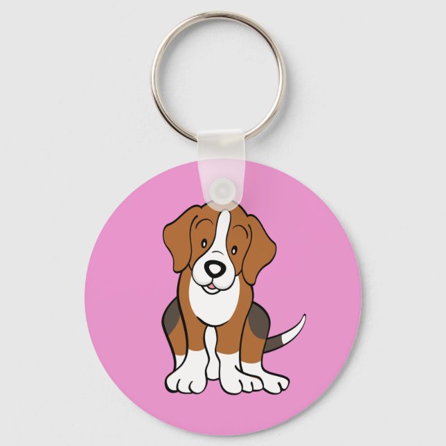 Beagle keychain (Front)