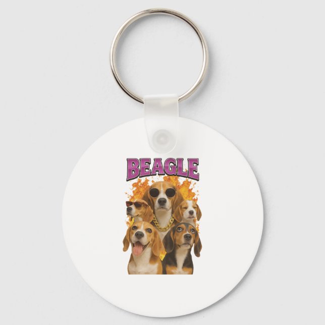 Beagle          keychain (Front)