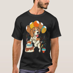 Beagle  Kids Birthday Party Cute Pet Animal Dog Be T-Shirt
