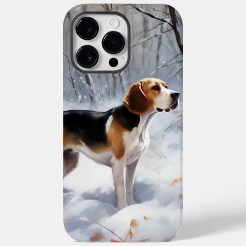 Beagle Let It Snow Christmas  Case_Mate iPhone 14 Pro Max Case