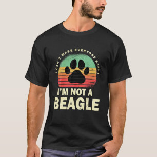 Beagle Lover Beagle Dad Vintage Beagle Paw Beagle T-Shirt
