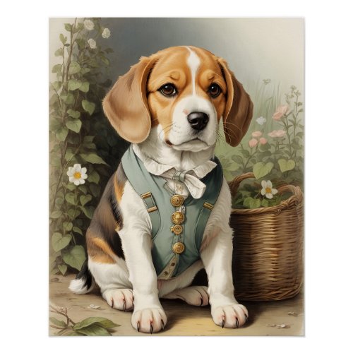  Beagle Lovers  Poster