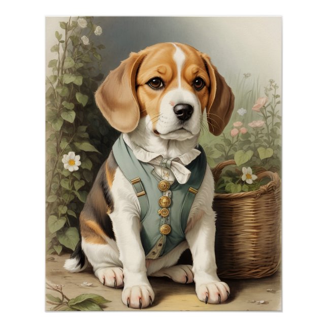  Beagle Lover's  Poster (Front)