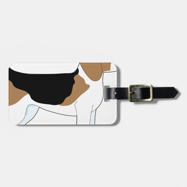 Beagle Luggage Tag (Front Horizontal)