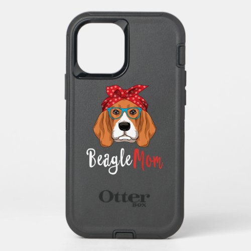 Beagle Mama Face Phonecase Ipadcase Dog Owners OtterBox Defender iPhone 12 Case