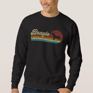 Beagle   Men Women Beagle Retro Vintage Dog Sweatshirt