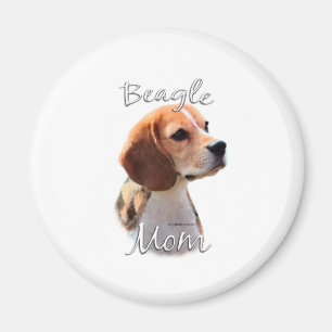 Beagle Mom 2 Magnet