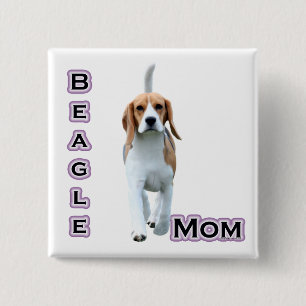 Beagle Mom 4 - Button