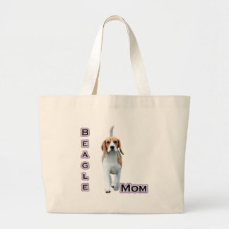 Beagle Mom 4 Large Tote Bag