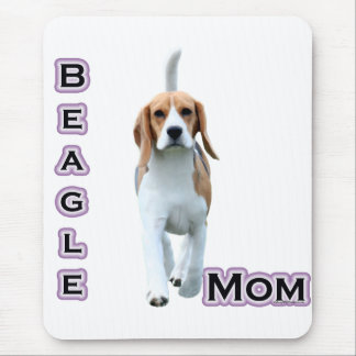 Beagle Mom 4 Mouse Pad