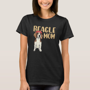 Beagle Mom Cute Dog Day Headbands For Women Men Gi T-Shirt