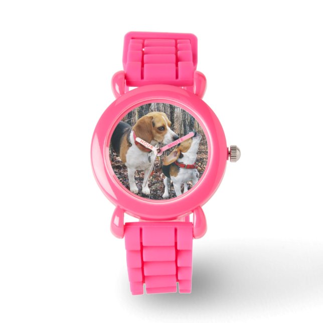 Beagle Mom & Puppy Watch (Front)