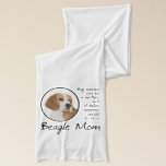 Beagle Mom Scarf<br><div class="desc">This scarf is a great gift for any Beagle Mom.</div>