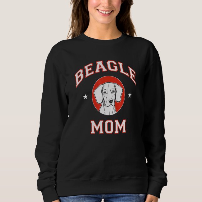 Beagle Mom Sweatshirt (Front)