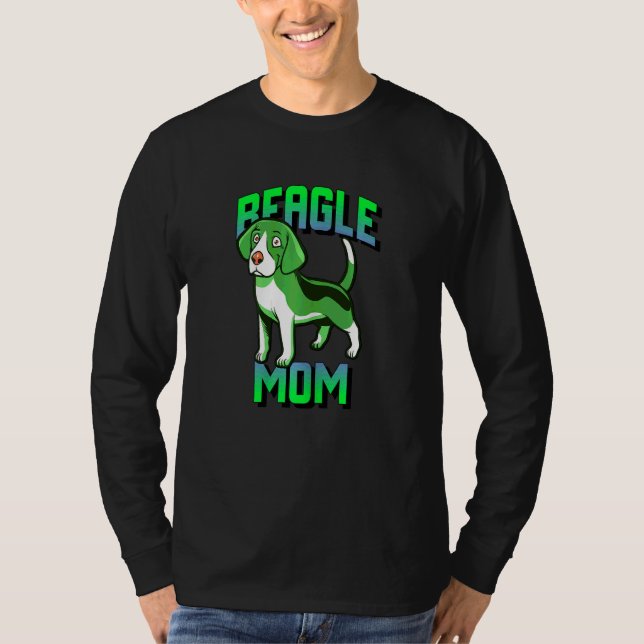 Beagle Mom T-Shirt (Front)