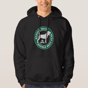 Beagle Mom Wiggle Butt Club Cute Dog Owner Pet Hoodie