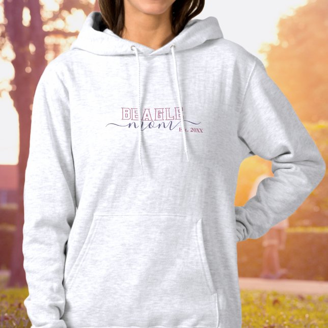 Beagle Mom with Year Hoodie (Creator Uploaded)