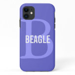 Beagle Monogram iPhone 11 Case