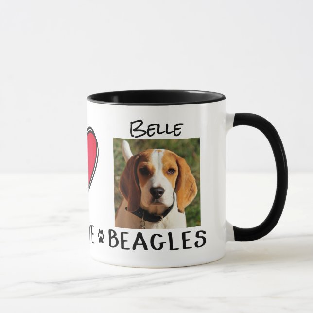 Beagle Mug Dog Lovers Mug (Right)
