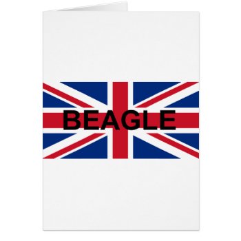 Beagle Name England United_kingdom Flag by BreakoutTees at Zazzle