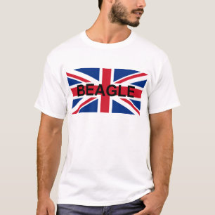 beagle name england United_Kingdom flag T-Shirt