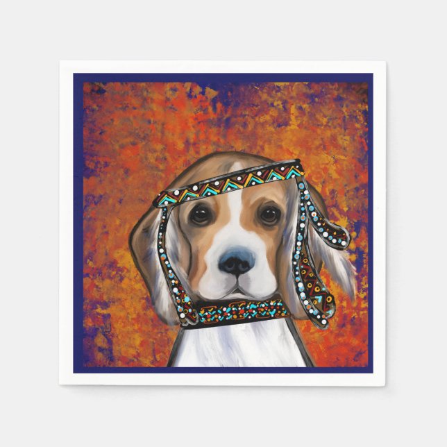 Beagle       napkins (Front)