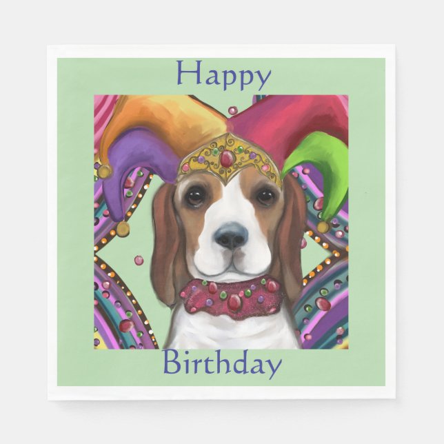 BEAGLE  NAPKINS (Front)