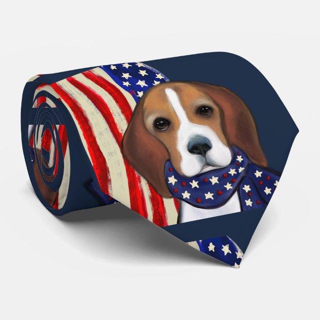 BEAGLE NECK TIE (Rolled)
