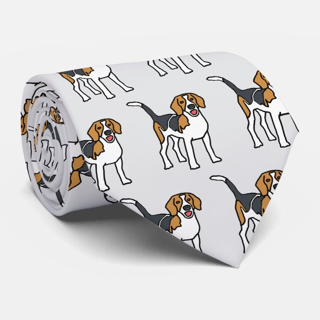 Beagle Neck Tie (Rolled)