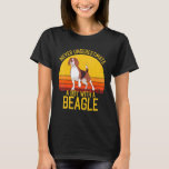Beagle Never Underestimate A Boy With A Beagle T-Shirt<br><div class="desc">Beagle Never Underestimate A Boy With A Beagle</div>