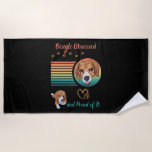 Beagle Obsessed Beach Towel<br><div class="desc">Beagle Obsessed</div>