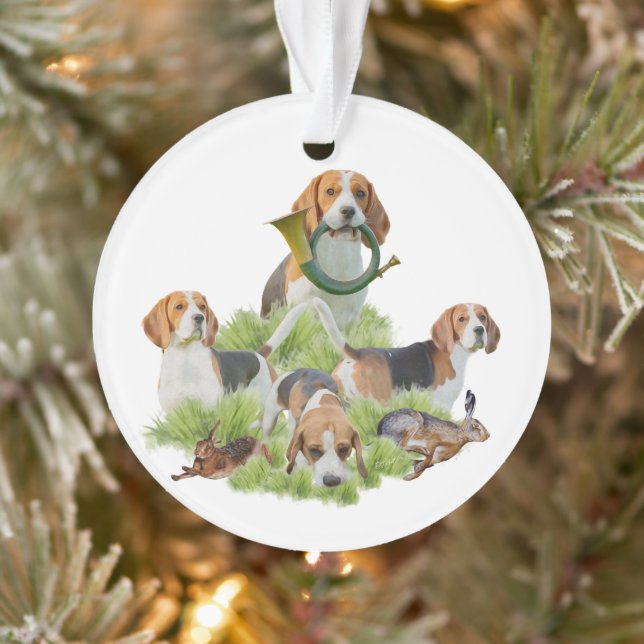 Beagle     ornament (Tree)