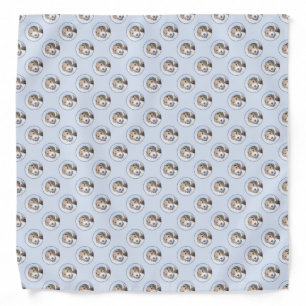 Beagle Painting - Cute Original Dog Art Bandana