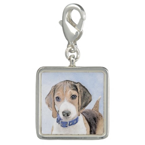 Beagle Painting _ Cute Original Dog Art Charm