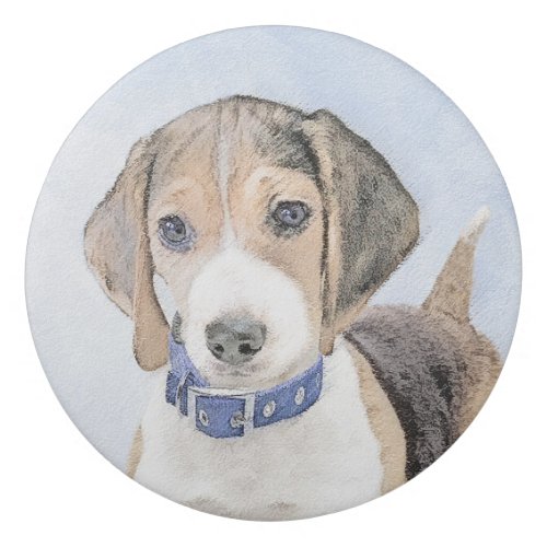 Beagle Painting _ Cute Original Dog Art Eraser