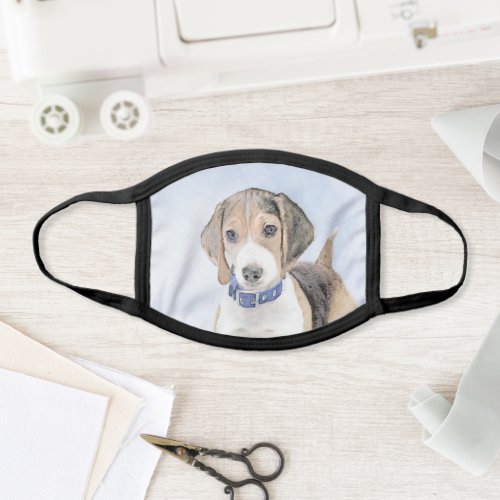 Beagle Painting _ Cute Original Dog Art Face Mask