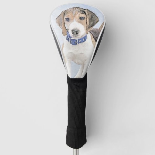 Beagle Painting _ Cute Original Dog Art Golf Head Cover