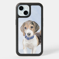 Beagle Painting - Cute Original Dog Art