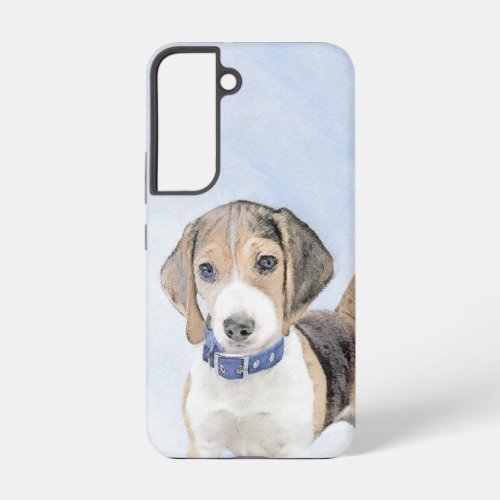Beagle Painting _ Cute Original Dog Art Samsung Galaxy S22 Case