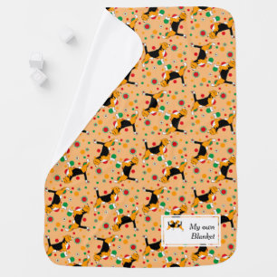 Beagle Pattern Swaddle Blanket