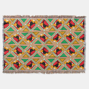 Beagle pattern throw blanket