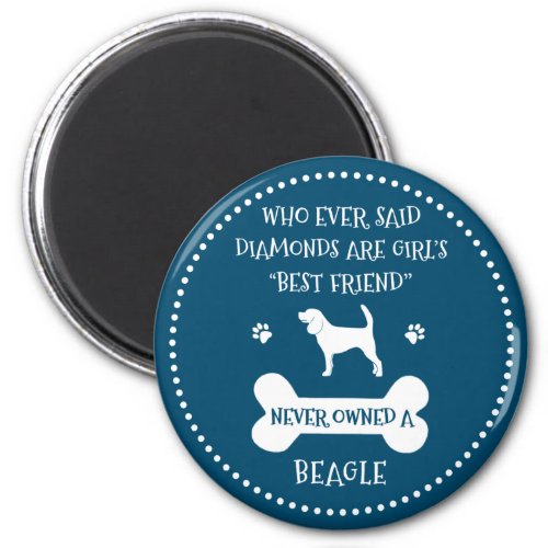 Beagle Pet Dog Best Friend Magnet