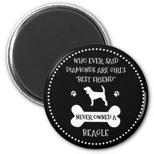 Beagle Pet Dog Best Friend Magnet