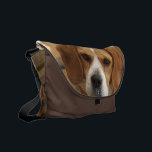 Beagle Pictures Messenger Bag<br><div class="desc">Sad faced beagle puppy dog.</div>