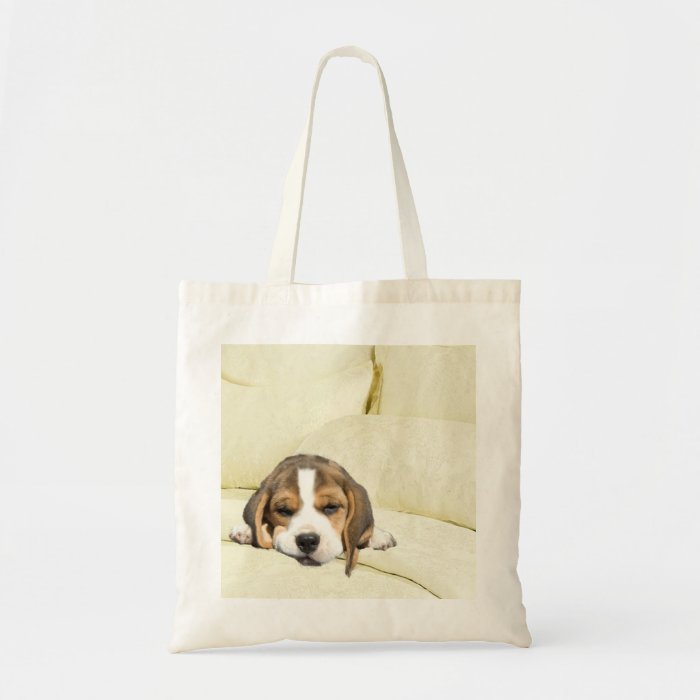 Beagle Pillow Talk Tote Bag