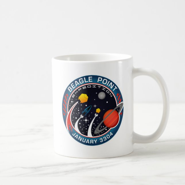 Beagle Point Expedition Commemorative Mug (Right)