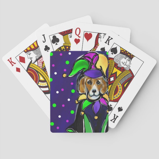 BEAGLE POKER CARDS (Back)