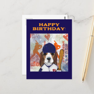 Beagle postcard