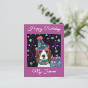 Beagle Postcard